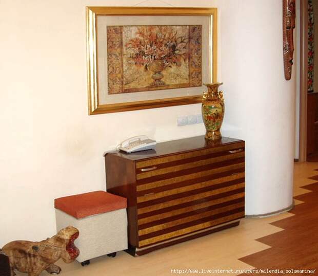 Переделка старья: обновление советской полированной мебели
