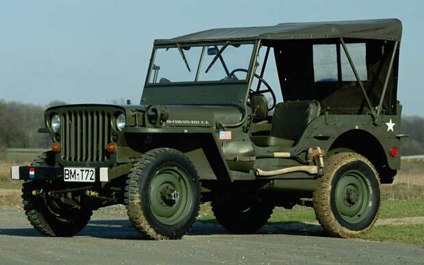 Willys MB, США. внедорожник, военная техника, джип