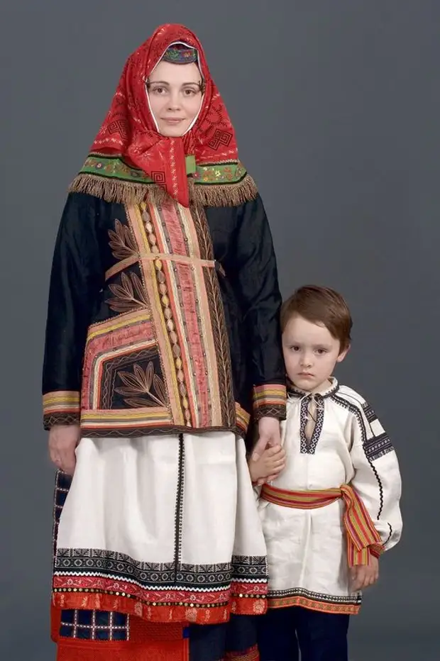 Народный костюм в белгородской области