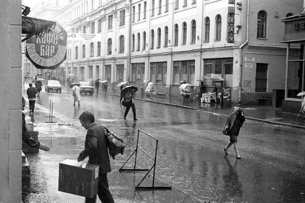 Улицы Москвы, 1995. Улицы Москвы, 1995. 90-е, москва, фотографии
