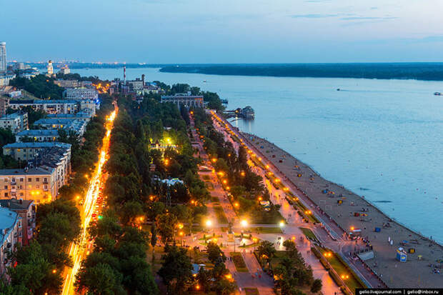 Самара с высоты