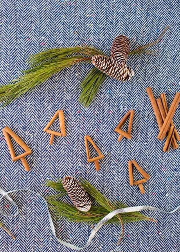 Cinnamon Stick Christmas Trees