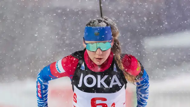 Роковой штрафной круг Павловой: россиянки стали четвёртыми в эстафете на этапе КМ по биатлону в Оберхофе