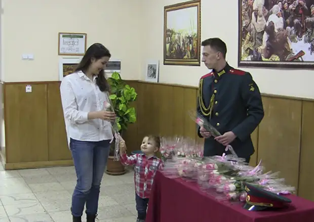 Военнослужащие ЮВО в Армении отметили Международный женский день