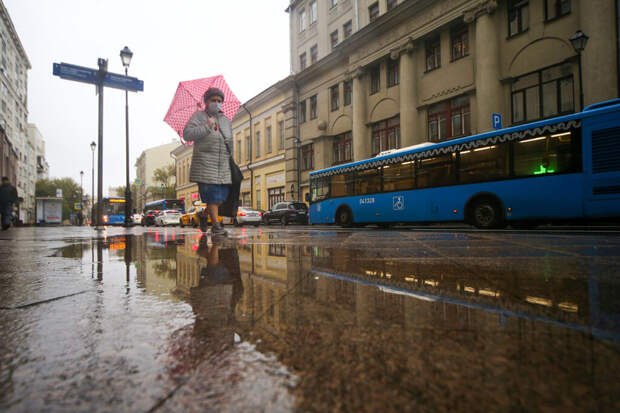 Более 37% месячной нормы осадков выпало в Москве