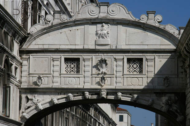 Мост Вздохов в Венеции, Италия.