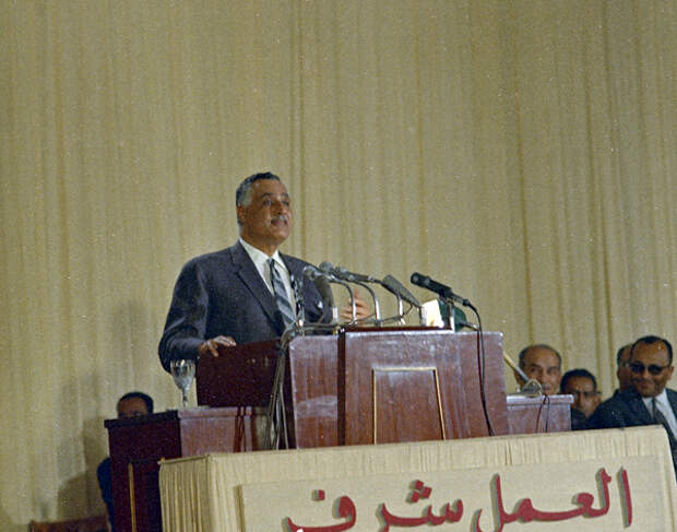 Президент Египта Гамаль Абдель Насер, 1969 г.