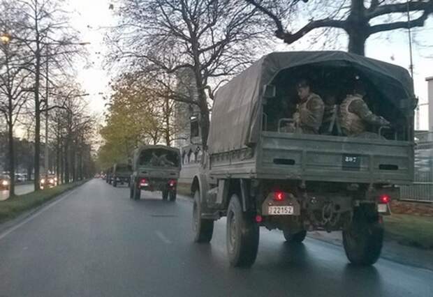 В Брюссель введены войска