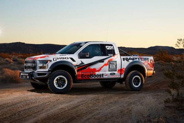 Новый Ford F-150 Raptor пройдет испытание пустыней f-150, ford, пикап, раптор