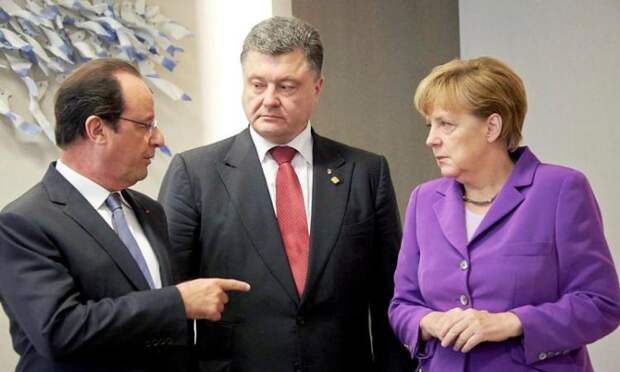 Меркель и Олланд сломили Порошенко, заставив пойти на многочисленные уступки