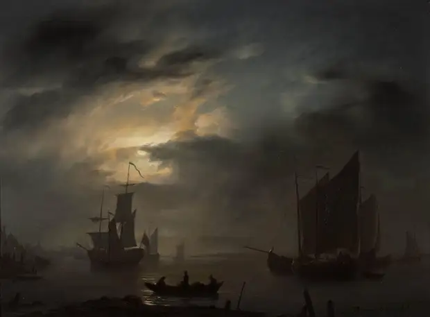 Художник Petrus van Schendel (1806–1870)
