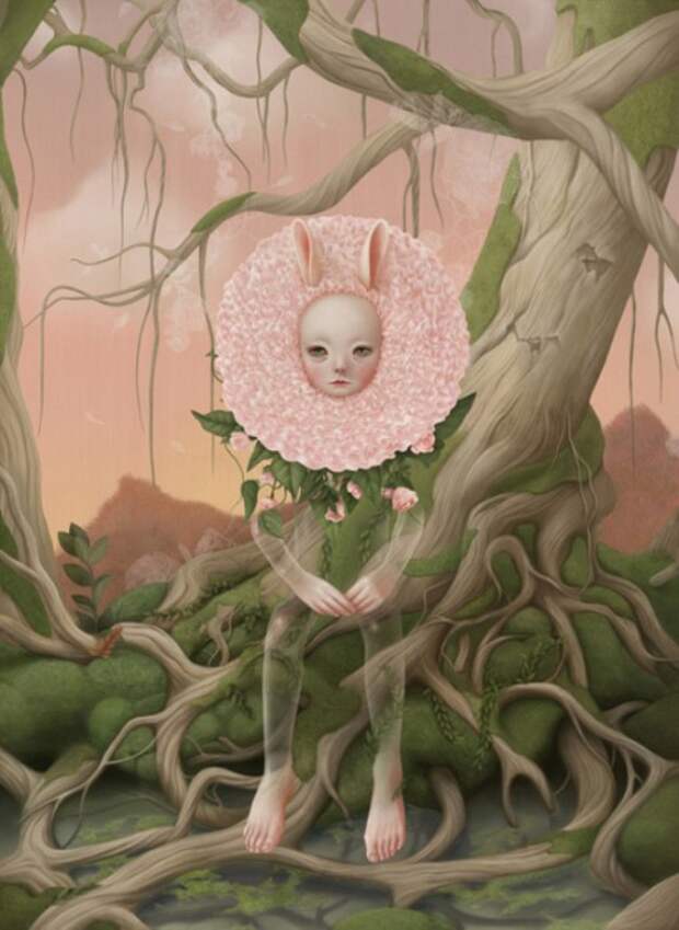 Зайка. Автор работ: Сяо-Рон Ченг (Hsiao-Ron Cheng).