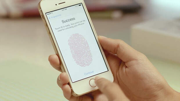 Сканер отпечатков пальцев(fingerprint sensor, Touch ID)