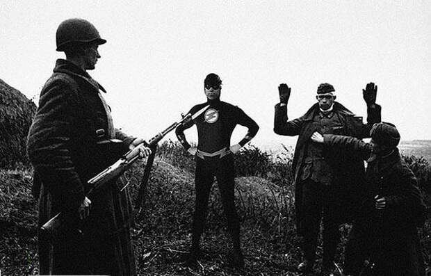 Супер герои прошлого Пленение немецких солдат (25 апреля 1945)