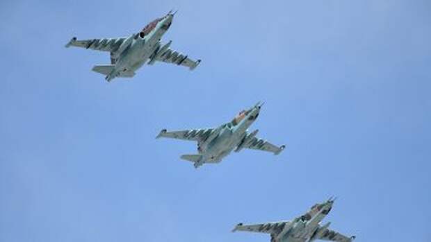 Штурмовики Су-25СМ. Архивное фото