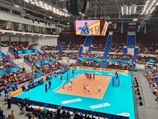 ВК «Зенит» проиграл московскому «Динамо» в первом матче полуфинала Суперлиги