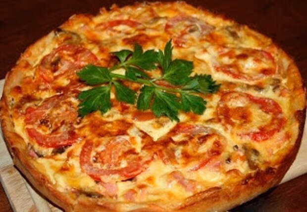 Картофельная пицца