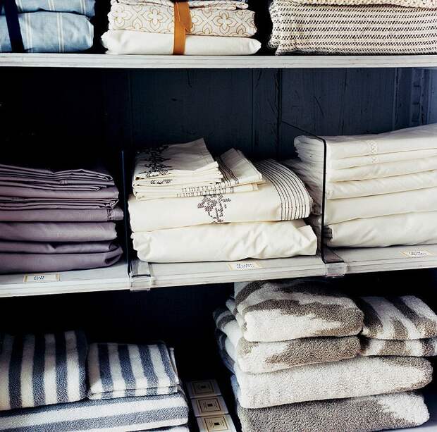 В запасе всегда должен быть чистый текстиль. / Фото: domovod.guru