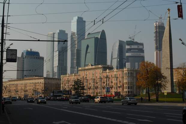 Москва контрастная: смешение архитектурных стилей города