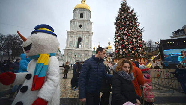 Новогодний Киев