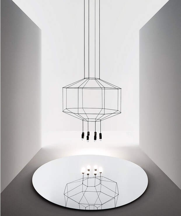 Менса дизайн. 2015 03/10 Vibia. Vibia Wireflow octogonal. Vibia Dots.