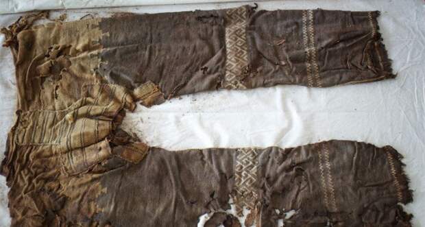 Древнейшие штаны из известных им 3000 лет интересно, история, факты, фото