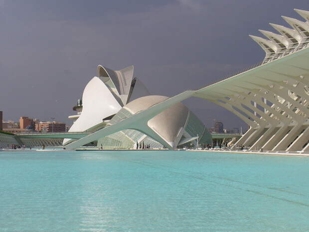 Город искусств и наук (Ciudad de las Artes y las Ciencias). Валенсия, Испания