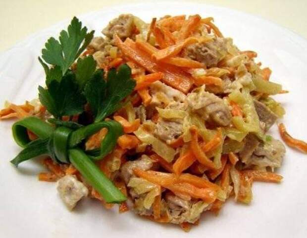 Салат обжорка рецепт