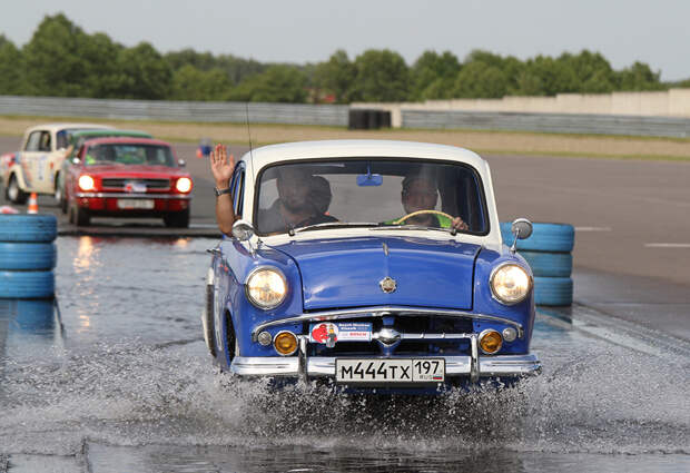 Олдтаймер ралли на автодроме ФСО олдтаймер, ралли, ретро автомобили