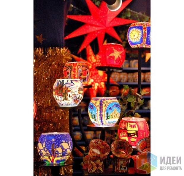 Новогодние подсвечники своими руками Новогодние подсвечники своими руками