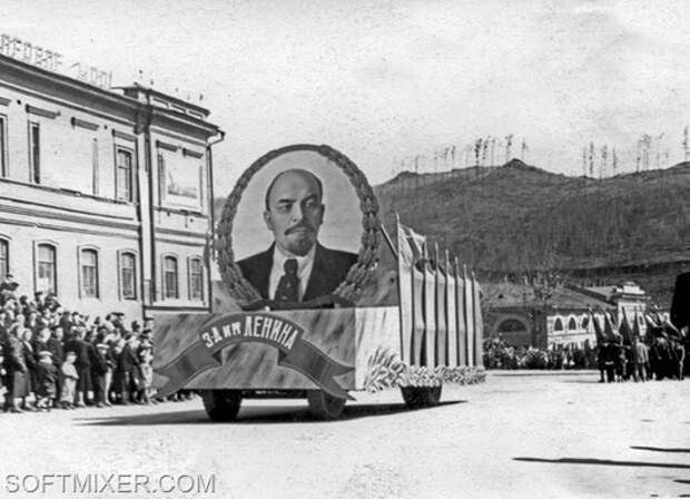 Дем.1 мая 1955г.