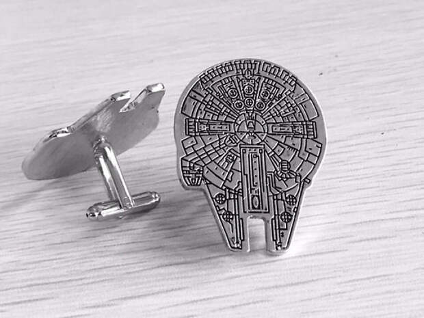 Millennium Falcon Cufflinks