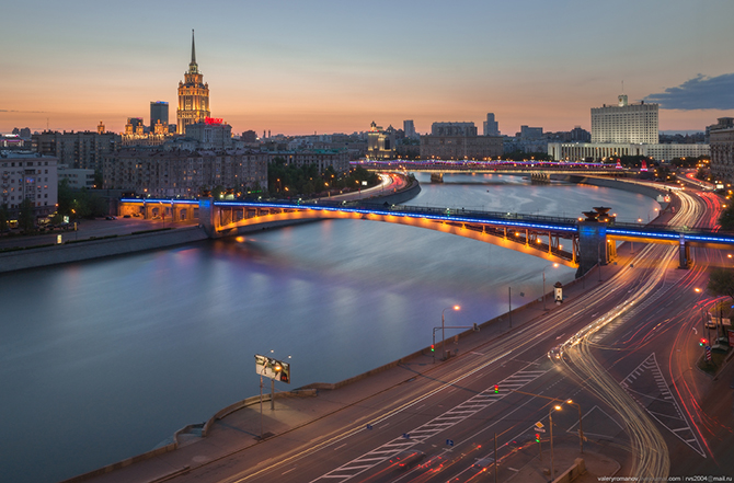 Москва c крыш