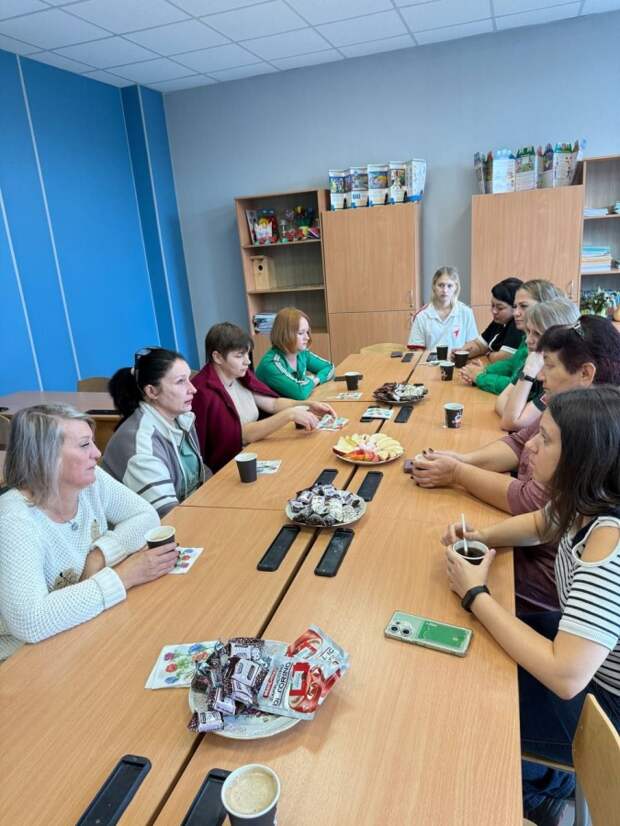 "Марафон добрых дел" за чашкой чая