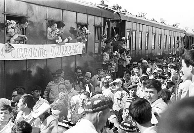 Ташкентское землетрясение 55 лет назад