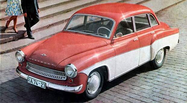 Автомобиль-миллионник из ГДР - Wartburg 353 Wartburg, ГДР