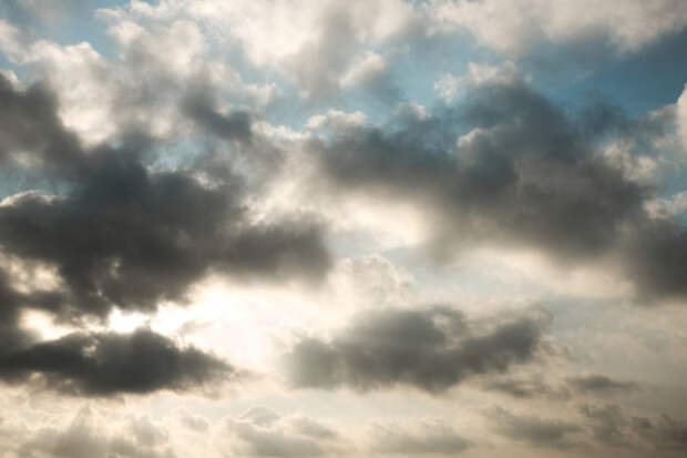 The weather is a mysterious beast that can be cloudy, raining, and shining sunshine in your eyes all at once.