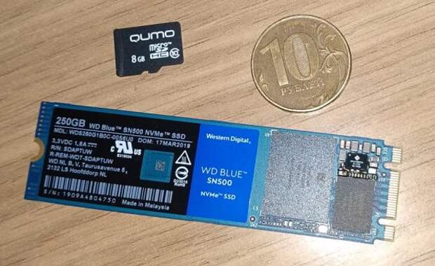 Western Digital Blue SN500