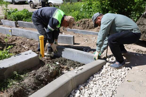В Дзержинске стартовало благоустройство дворов по программе «Формирование комфортной городской среды»