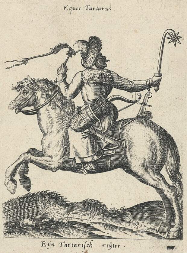 Татарский воин на картине европейского художника XVI века / ©Wikimedia Commons