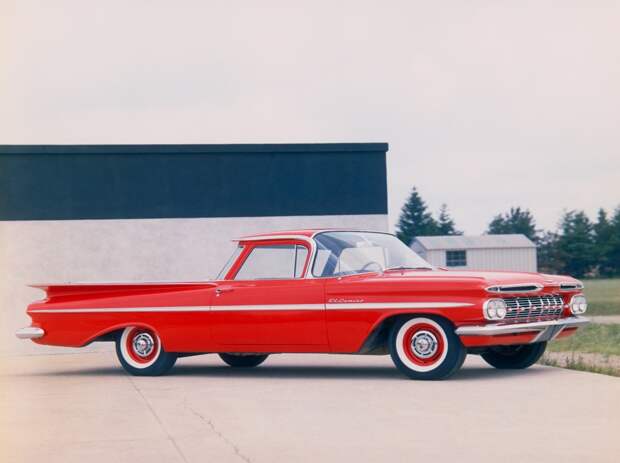 1959 год, Chevrolet El Camino первого поколения неспроста заслужил славу самого красивого в мире пикапа. 1959 год, Chevrolet El Camino первого поколения неспроста заслужил славу самого красивого в мире пикапа. chevrolet, автодизайн, красота