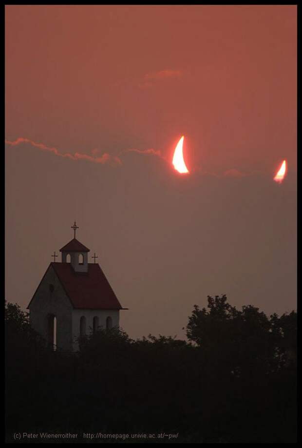 солнце дьявольские рога