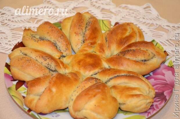 маковый пирог из дрожжевого теста