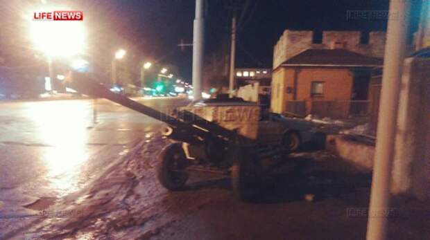 Военные потеряли пушку после салюта в честь 23 февраля в Волгограде