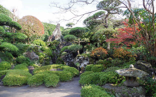 японский сад Тиран