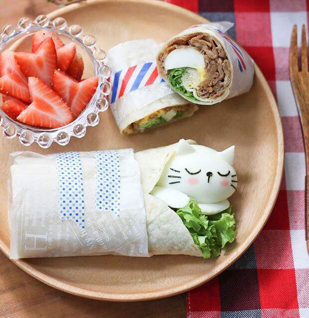 Потрясающе милые блюда, вдохновленные японской кухней блюда, еда, креатив