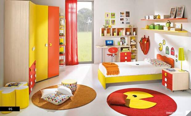 Pac-Man-Bedroom-582x356