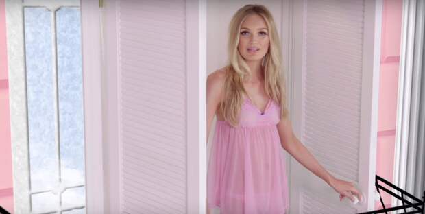 Новогодние поздравление от ангелочков Victoria’s Secret