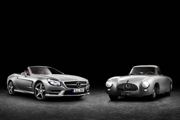Живая легенда Mercedes 300 SL празднует свое 60-летие (24 фото)
