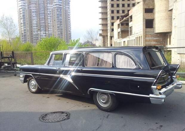 Редчайший универсал ГАЗ-13С: «Черная врачиха» авто, история